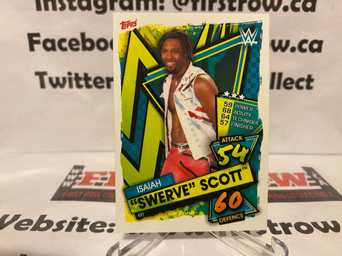 Topps - WWE - 2021 #60 - Isaiah “Swerve" Scott - Superstar
