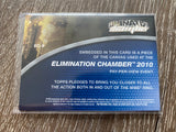 WWE Michelle McCool Elimination Chamber 2010 Topps Event Used Ring Mat Card