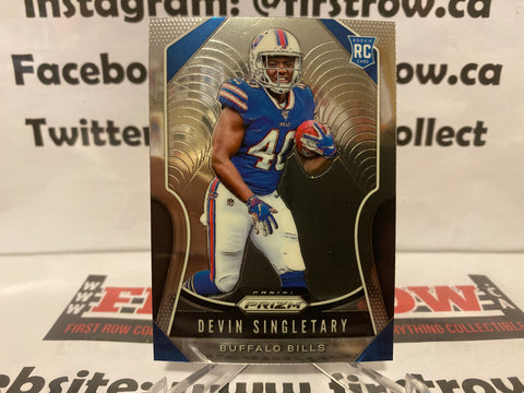 2019 Prizm - Rookie #335 Devin Singletary - Buffalo Bills