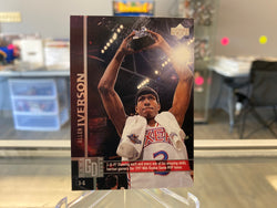 Allen Iverson 1997-98 Upper Deck Game Dated 2nd Year #94 Philadelphia 76ers