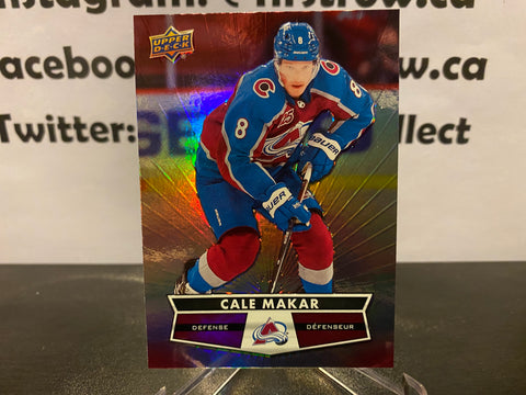 Cale Makar 2021-22 Upper Deck Tim Hortons Hockey Card #82