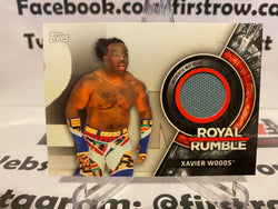 Xavier Woods 2018 Topps WWE Royal Rumble Relic MRRR-XW /299
