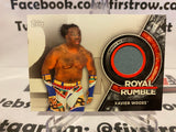 Xavier Woods 2018 Topps WWE Royal Rumble Relic MRRR-XW /299