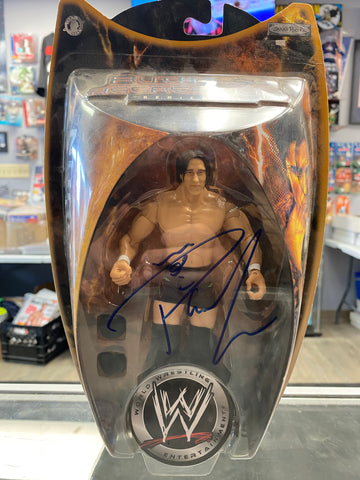 Paul London signed WWE Ruthless Aggression Action Figure