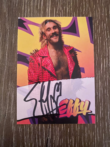 EFFY AUTOGRAPHED LIMITED EDITION TRADING CARD