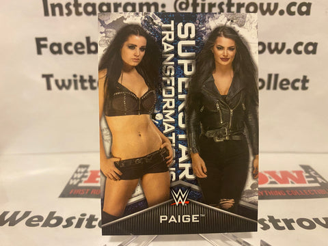 2020 Topps WWE Women's Division Superstar Transformations #ST11 Paige
