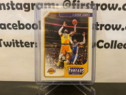LeBron James 2019-20 Panini Chronicles #86 Threads Los Angeles Lakers - First Row Collectibles