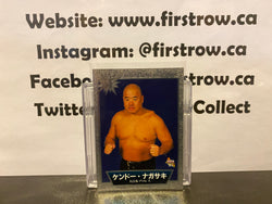 Kendo Nagasaki 1997 BBM Sparkling Fighters Japanese Wrestling Card