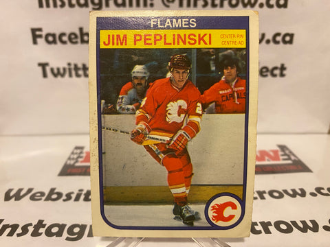 1982-83 O-Pee-Chee Jim Peplinski Calgary Flames #55
