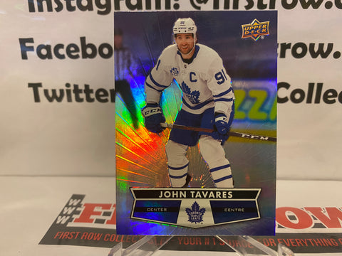 John Tavares 2021-22 Upper Deck Tim Hortons Hockey Card #91