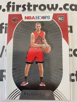 Malachi Flynn 2020-21 NBA Hoops Rookie Card Toronto Raptors #242 RC - First Row Collectibles