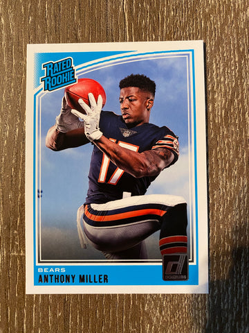 Anthony Miller 2018 Panini Donruss Rated Rookie #314