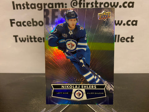 Nikolaj Ehlers 2021-22 Upper Deck Tim Hortons Hockey Card #117