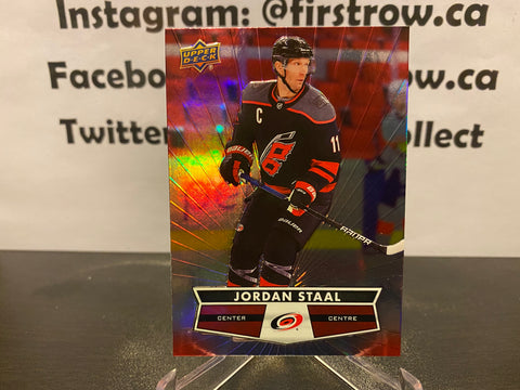 Jordan Staal 2021-22 Upper Deck Tim Hortons Hockey Card #64