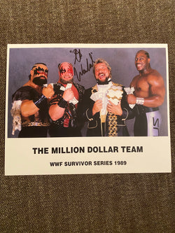 The Warlord Autographed 8x10 Wrestling Photo