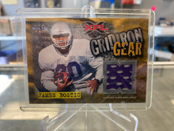 James Bostic XFL 2001 Topps Gridiron Gear Jersey