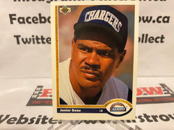 1991 Upper Deck Junior Seau #343 Football Card