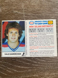 Dale Hawerchuk 1983-84 ESSO All-Star NHL Hockey Stars TV Cash Game Card Unscratched