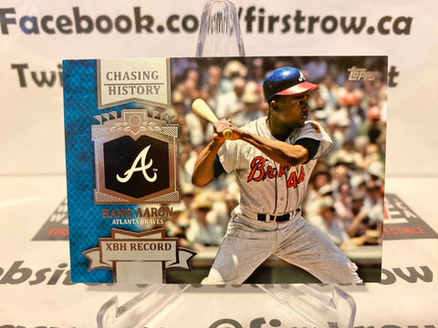 HANK AARON 2013 TOPPS CHASING HISTORY #CH-79 ATLANTA BRAVES