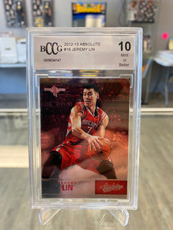 Jeremy Lin 2012-13 Absolute #16 Graded BCCG 10