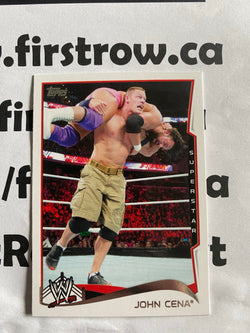 John Cena 2014 WWE Topps #25 - First Row Collectibles