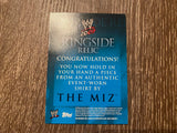WWE The Miz 2009 Topps Ringside Relic Event Worn Shirt Card A