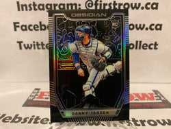 2019 Panini Chronicles Obsidian Danny Jansen #3 Rookie RC