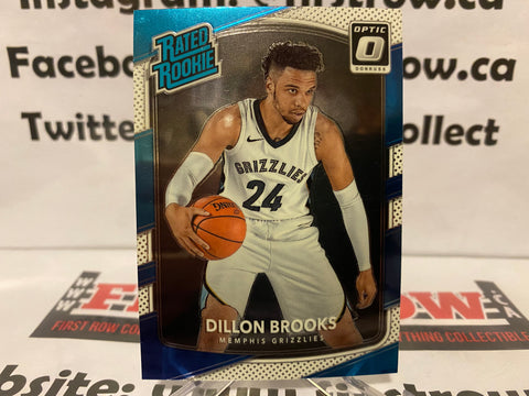Dillon Brooks Rated Rookie Card 2017-18 Panini Donruss Optic Basketball #152 NBA
