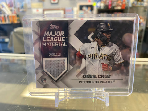 2022 Topps Update Major League Material Relics B Oneil Cruz #MLM-OC Pittsburgh