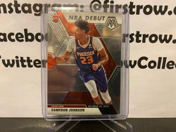 Cameron Johnson NBA Debut RC 2019-20 Panini Mosaic Phoenix Suns Rookie #265 - First Row Collectibles