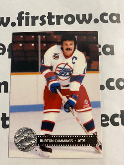 Burton Cummings 1991-92 Pro Set Platinum Celebrity Captain Card # 290 - First Row Collectibles