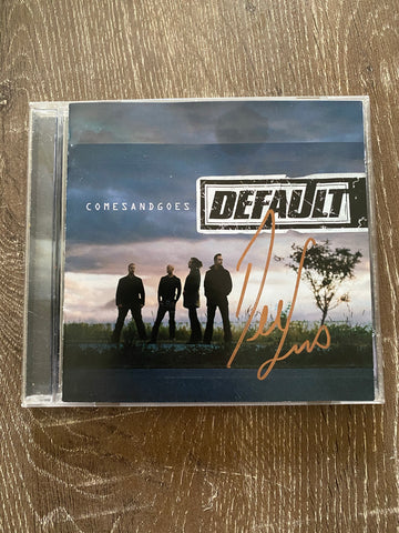 Dallas Smith Autographed Default Comes and Goes CD Album