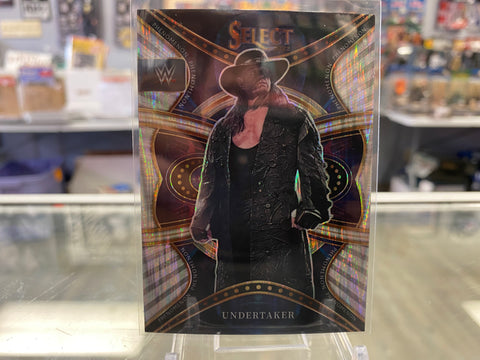 2022 WWE Select Undertaker Phenomenon Silver Flash Prizm