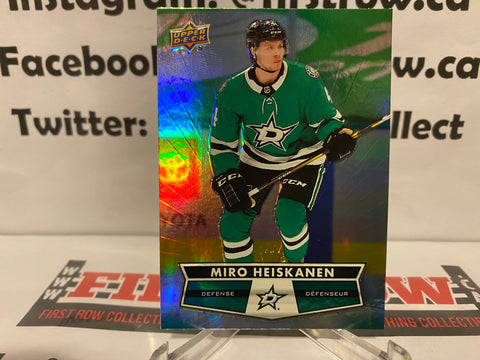 Miro Heiskanen 2021-22 Upper Deck Tim Hortons Hockey Card #50