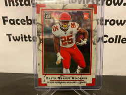 Clyde Edwards-Helaire 2020 Donruss Elite Series Rookies Chiefs #ESR-CEH RC