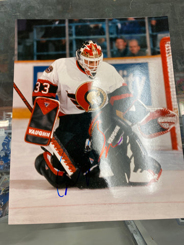 Don Beaupre signed Ottawa Senators 8x10 Photo
