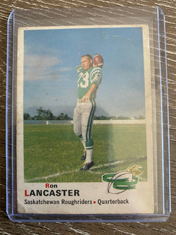 Ron Lancaster 1970 CFL O-Pee-Chee #76 LOW GRADE
