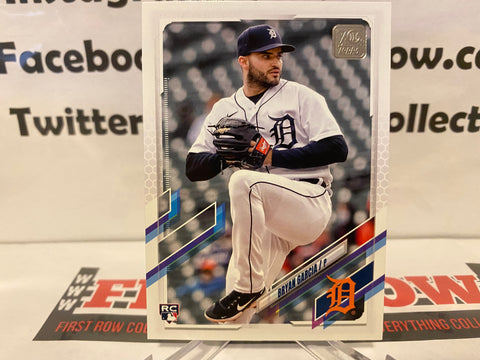 2021 Topps Update Base #US305 Bryan Garcia - Detroit Tigers RC