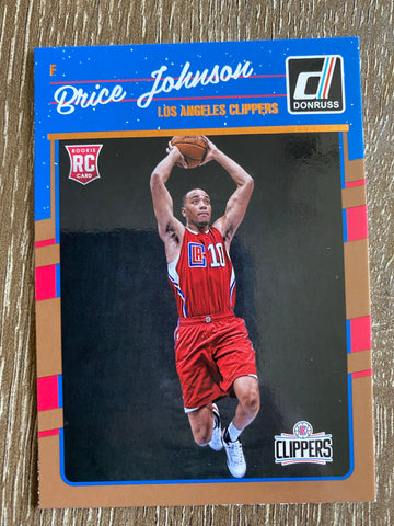 Brice Johnson 2016-17 Donruss Basketball Rookie Card #170