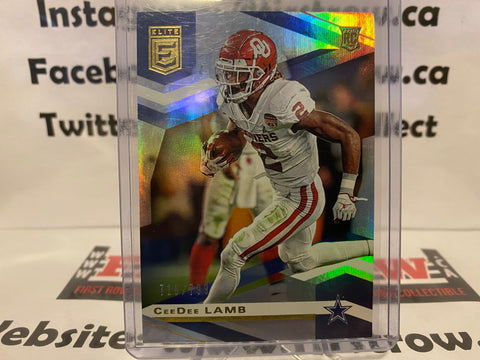 2020 Panini Donruss Elite Rookies /799 CeeDee Lamb #111 Rookie RC