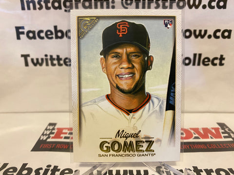 2018 Topps Gallery #135 Miguel Gomez RC