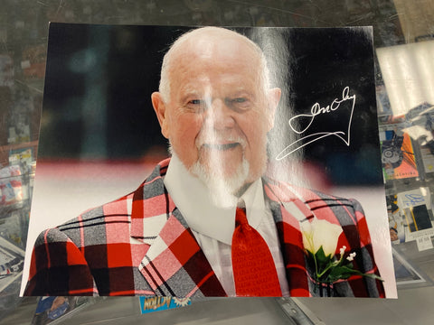 Don Cherry signed 8x10 Hockey Photo