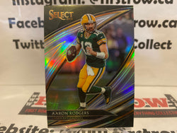 2019 Panini Select Packers Aaron Rodgers Field Level Silver Prizm #206