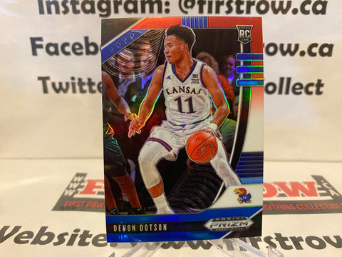 Devon Dotson #72 RC Red White Blue Prizm 2020-21 Panini Prizm Draft Picks