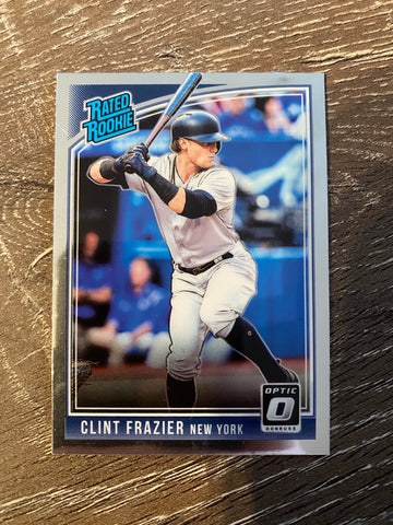 Clint Frazier 2018 Donruss Optic Baseball #33 RR RC New York Yankees