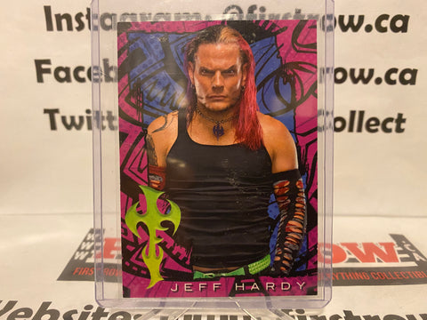JEFF HARDY 2022 THRILLER THUZIO FITE CARD. Exclusive Conrad Thompson PPV Card