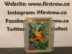 Aquaman 1991 Impel DC Cosmic Cards Inaugural Edition #33