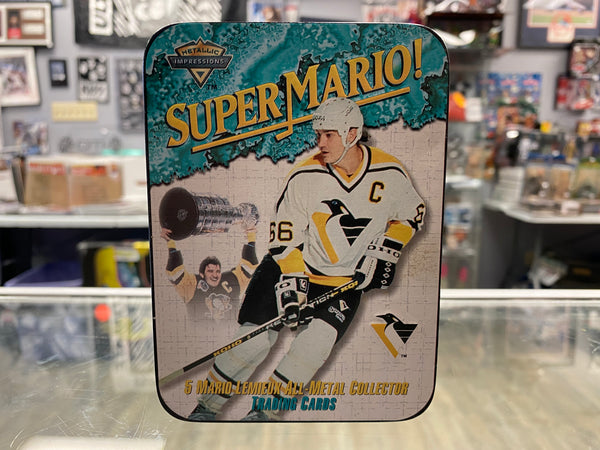 1995/96 Metallic Impressions Super Mario Lemieux All Metal Collection