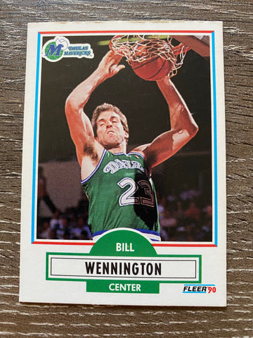Bill Wennington 1990-91 Fleer Basketball #44