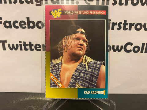Rad Radford Louie Spicolli 1995 WWF ROOKIE Card RARE